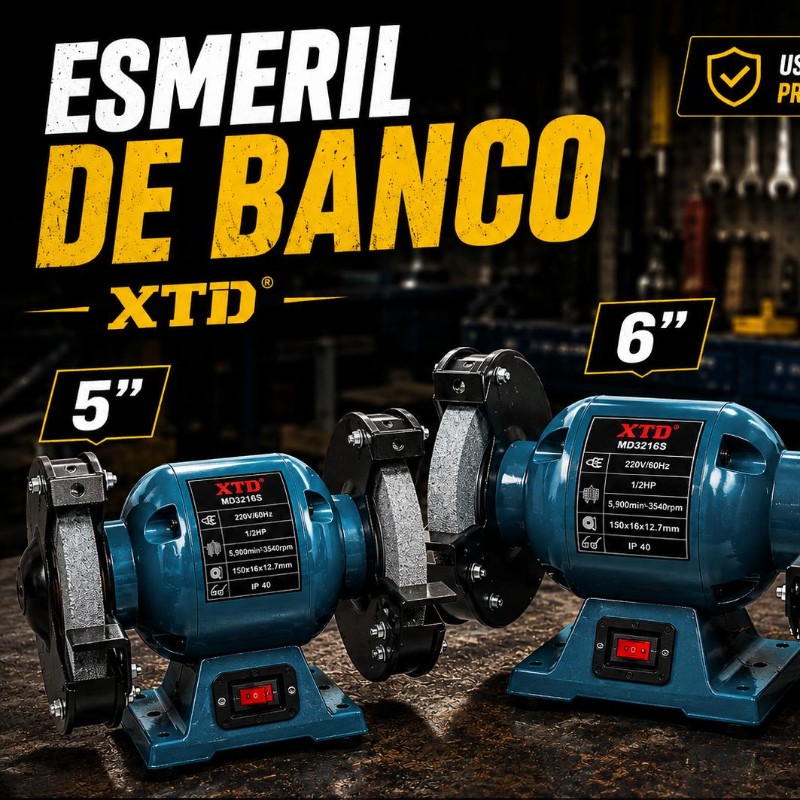BANCO ESMERIL DE 5  PULGADAS XTD