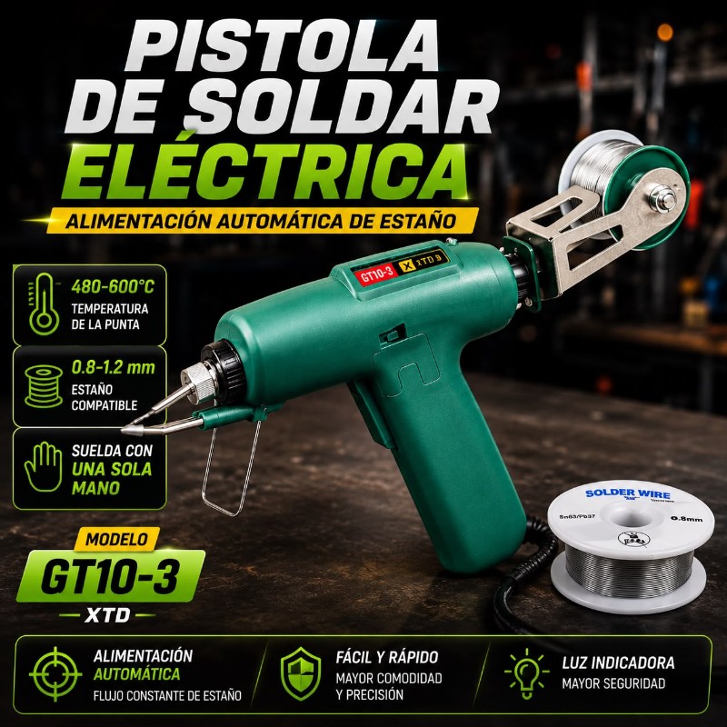 🔥🔥 PISTOLA DE SOLDAR ESTAÑO🔥🔥