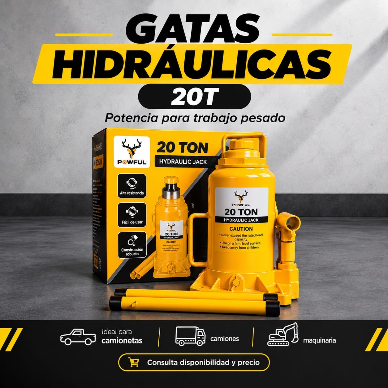 GATA HIDRAULUCA 20T