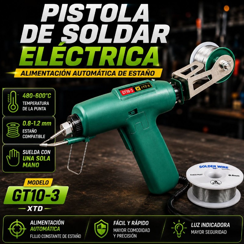 Pistola de soldar electrica