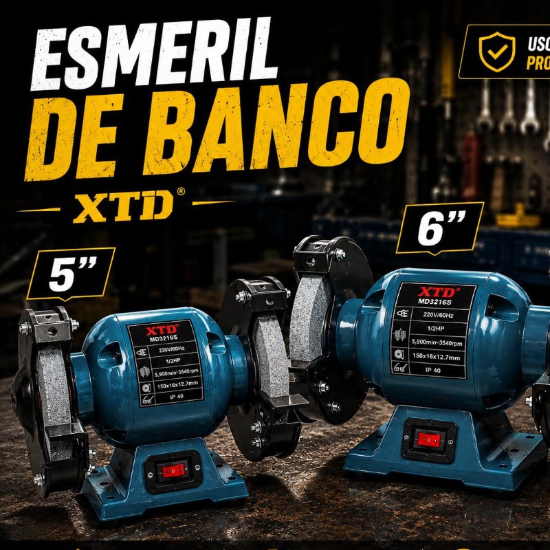 BANCO ESMERIL DE  6 PULGADAS XTD