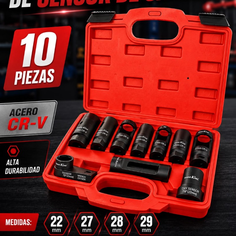 Kit de extractor de sensor de oxígeno