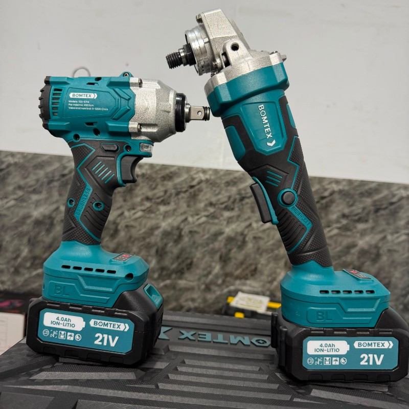 LLAVE/ATORNLLADOR DE IMPACTO + AMOLADORA
