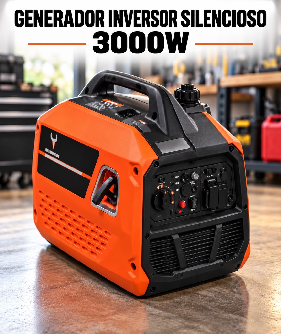 GENERADOR INVERSOR SILENCIADOR 3000W