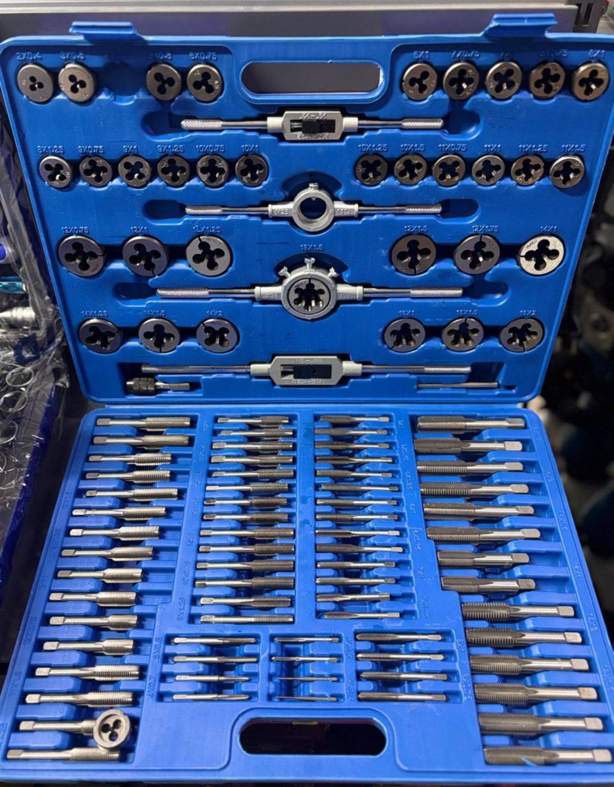 JUEGO DE MACHOS Y TARRAJAS XTD DE 110